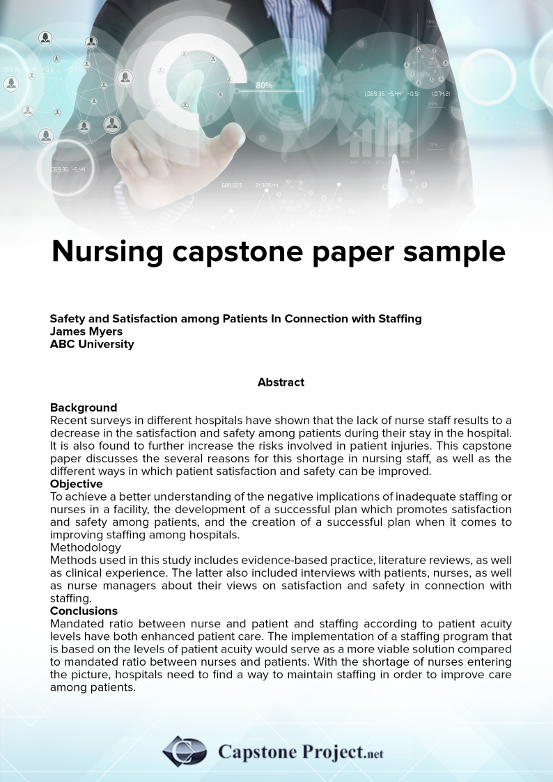 Capstone Project Ideas Nursing Zomya