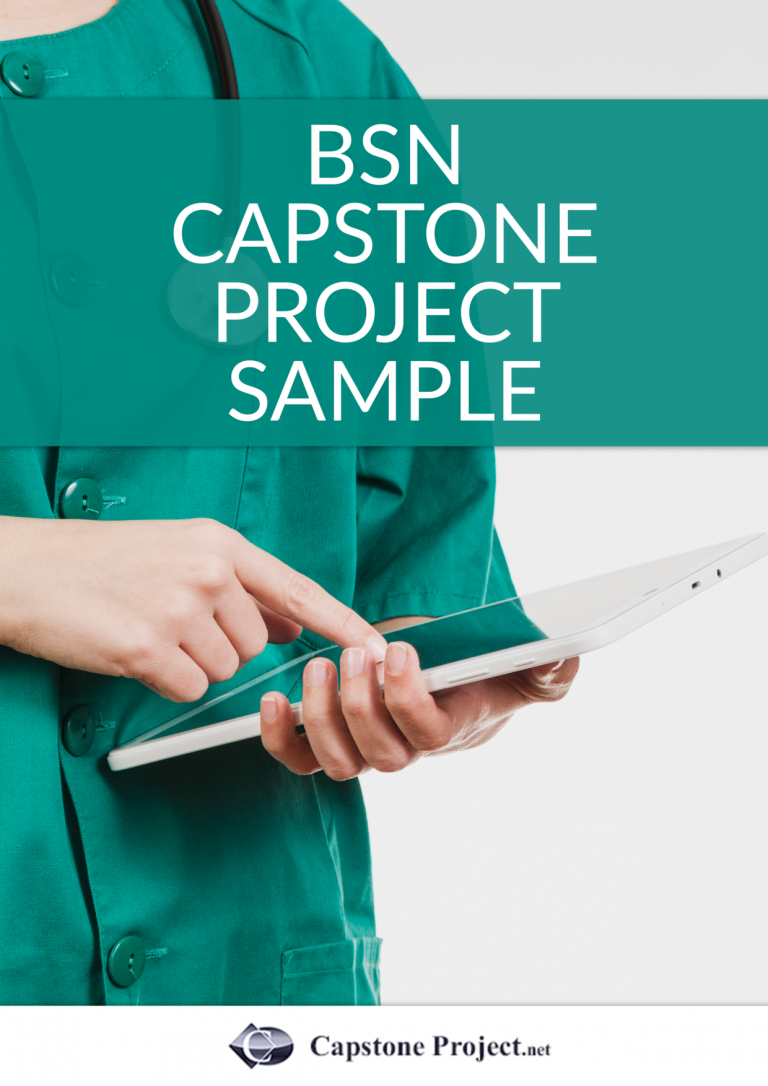 what is a capstone project for bsn