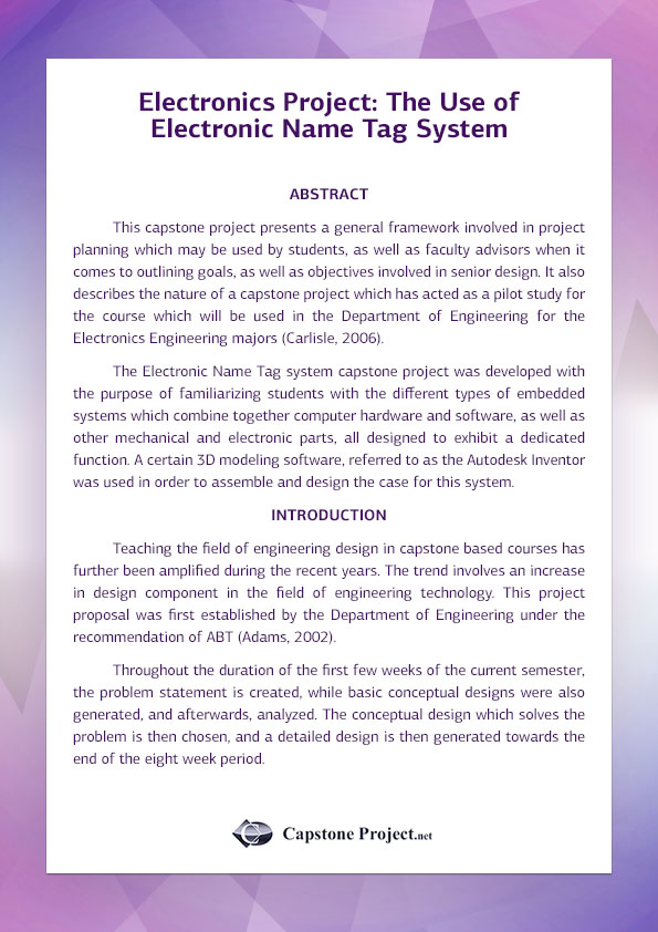 What Is A Capstone Project? - blogger.com capstone essay