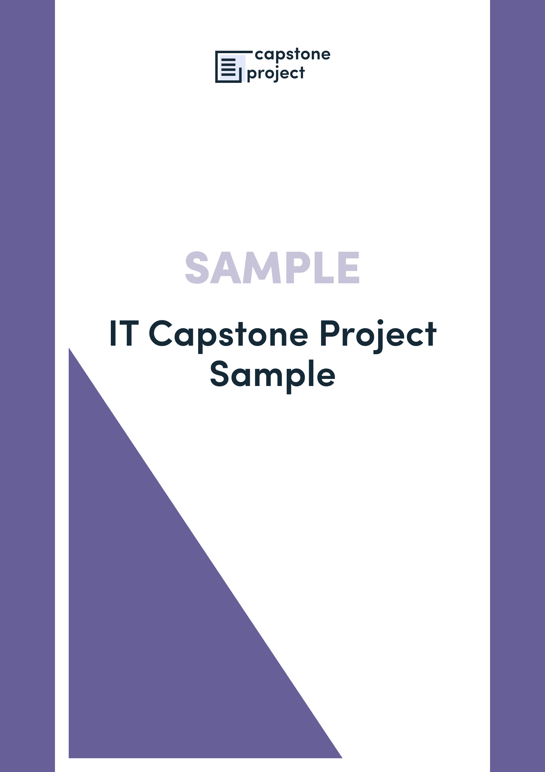 it capstone project ideas for community