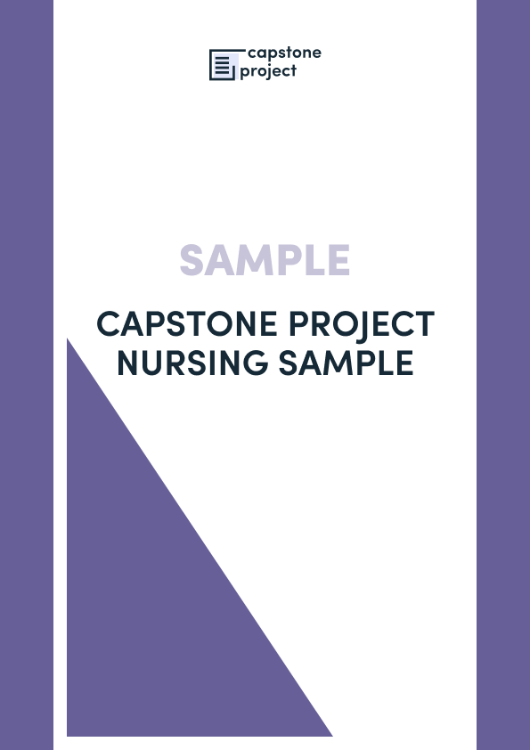 DegreeHolding Capstone Nursing Professionals’ Help