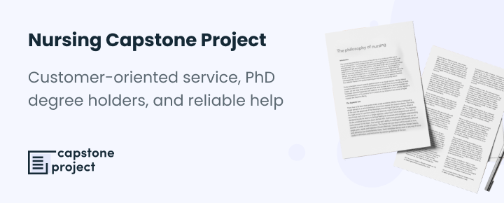 what is a capstone project nursing