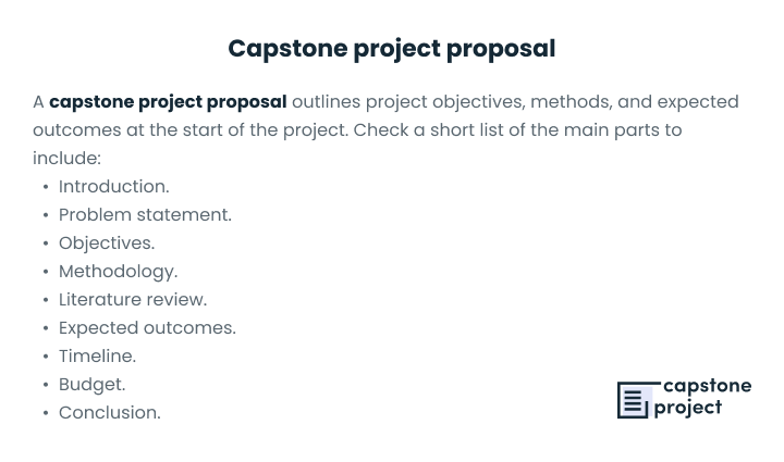 capstone project proposal capstone project proposal