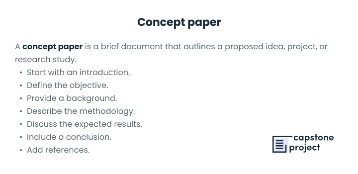 concept paper